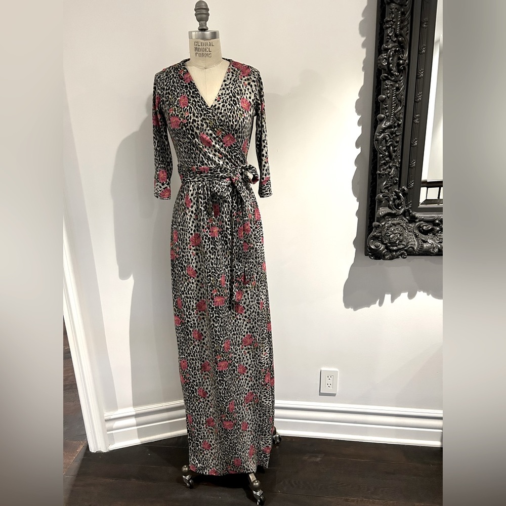 MASSE Maxi Wrap Dress
